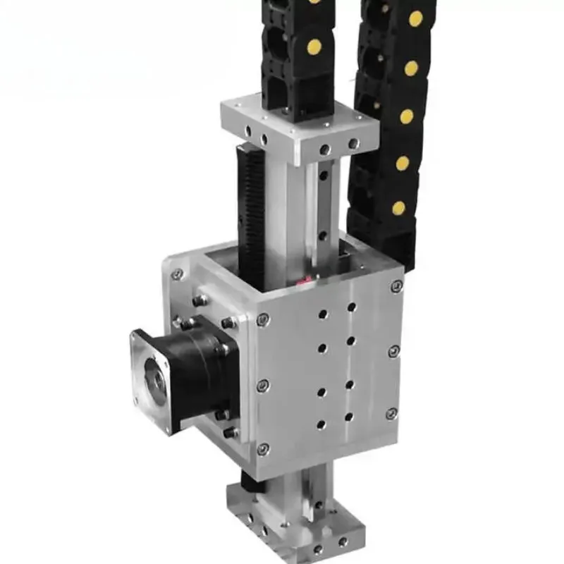 CNC Machine Tool Accessory Guide Rail Hot Selling Linear Guide Rail Rack And Small Gear Sliding Z-axis Lifting Module Worktable