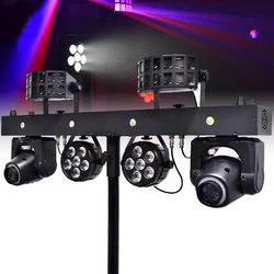 Portable Gig Bar Light Dj Disco Moving Head Beam Bar Lights Sound Equipment with Stand and Carry Bag for Club light Bar Party