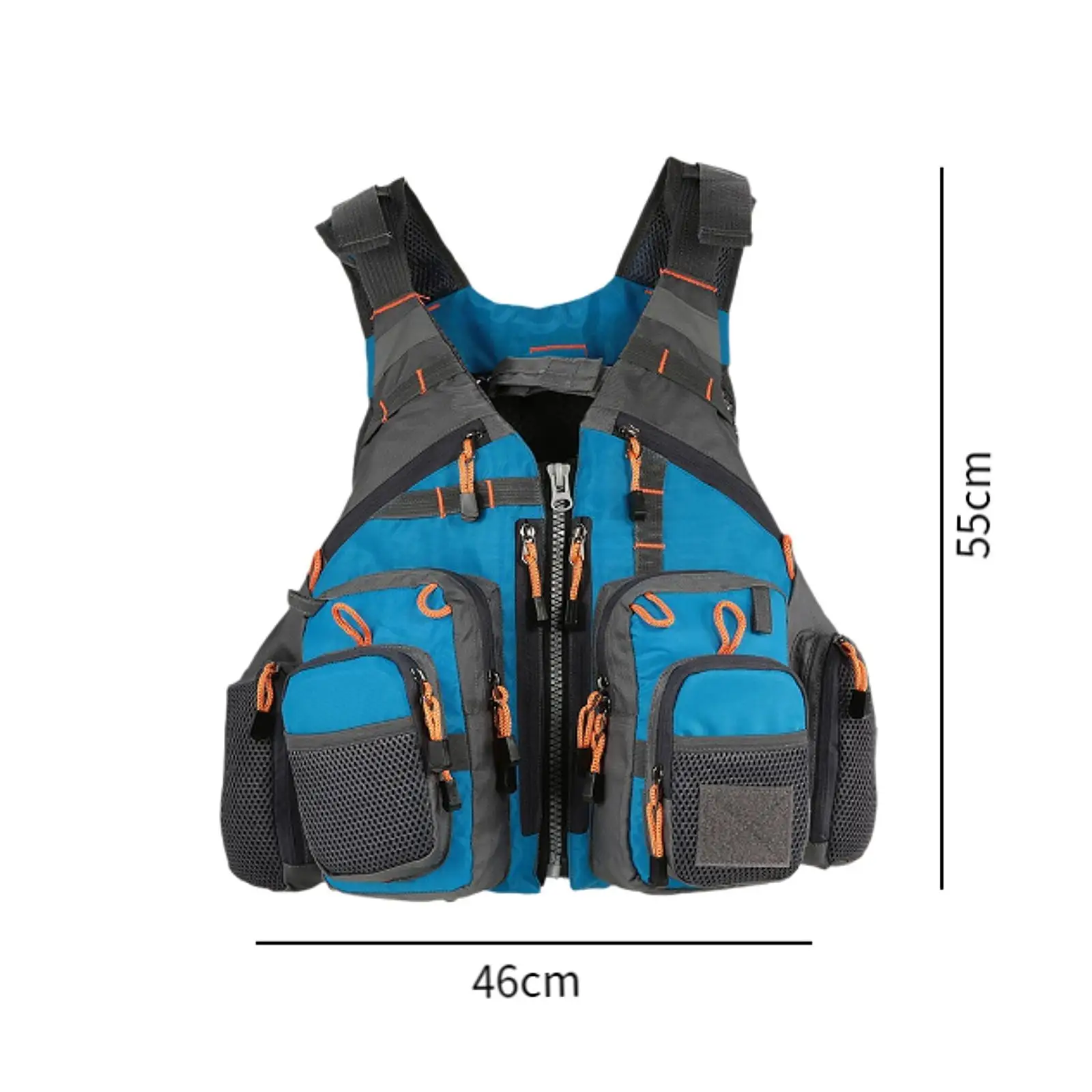 Fishing Vest Flotation Vest Practical Life Vest for Angling Outdoor Surfing