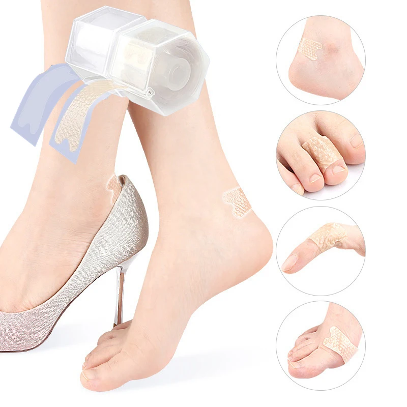 30pcs Gel Heel Protector Foot Patches Adhesive Blister Pads Heel Liner Shoes Stickers Pain Relief Plaster Foot Care Cushion Grip