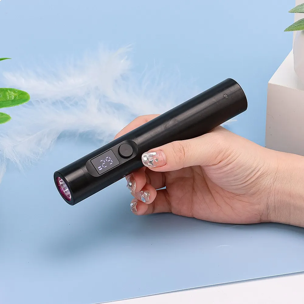2026 High Quality Mini Nail Led Lamp Touch Sensor Mini Uv Lamp Flash Cure Light LED 9w Flash Lamp for Nails Tips Curing Curing view 6