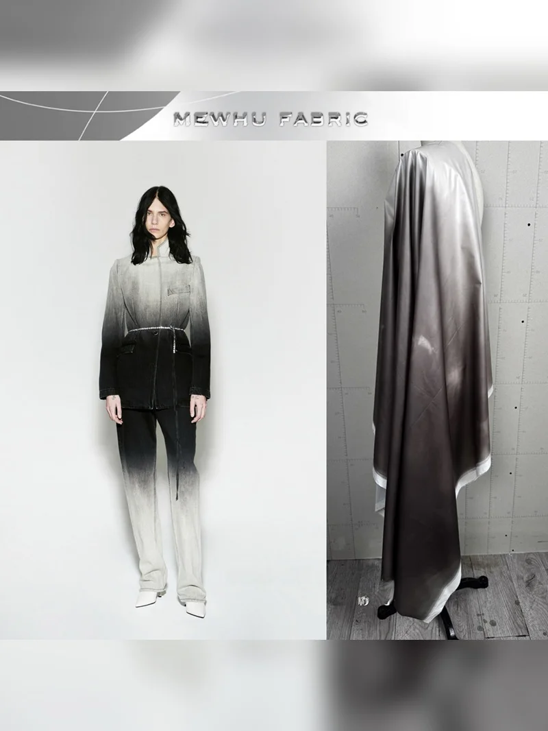 

Second Skin Ultra-Thin Nylon Functional Fabric Color-Changing Temperature-Sensitive Outdoor Clothing Material Black to White