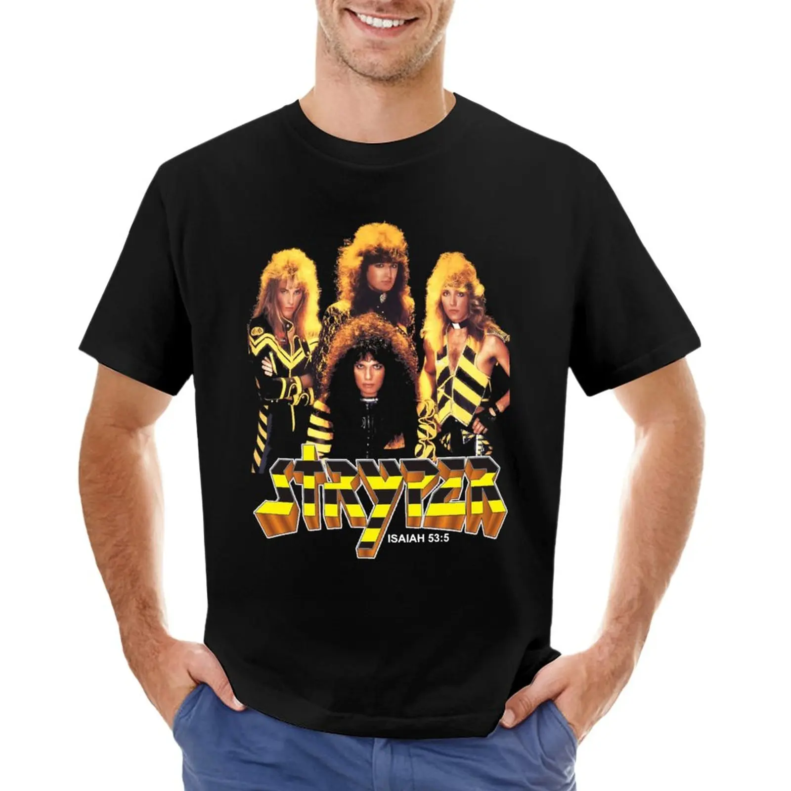 Stryper Christians Heavys Metals T-Shirt t-shirts man plus size tops custom t shirts men clothing