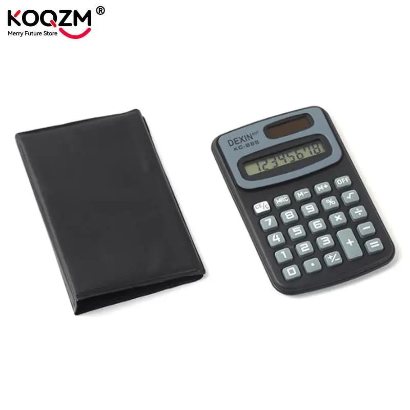 8 Digits Standard Electronic Calculators Battery Powered Calculator With LCD Display For Office Home School Use Portable Pocket