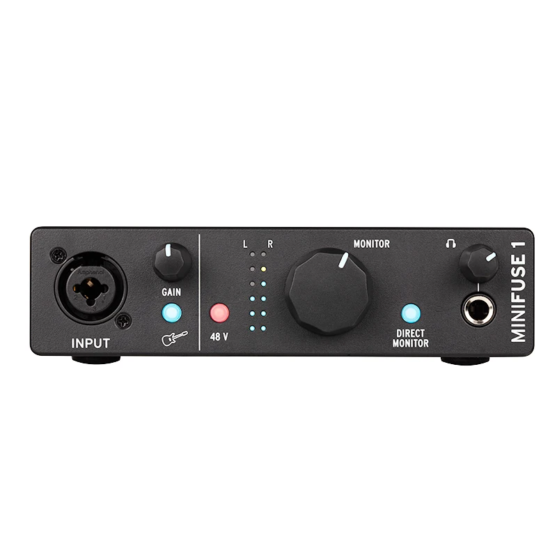 ARTURIA MiniFuse 1 Professional USB external sound card MIDI recording interface for broadcasting,performance and production