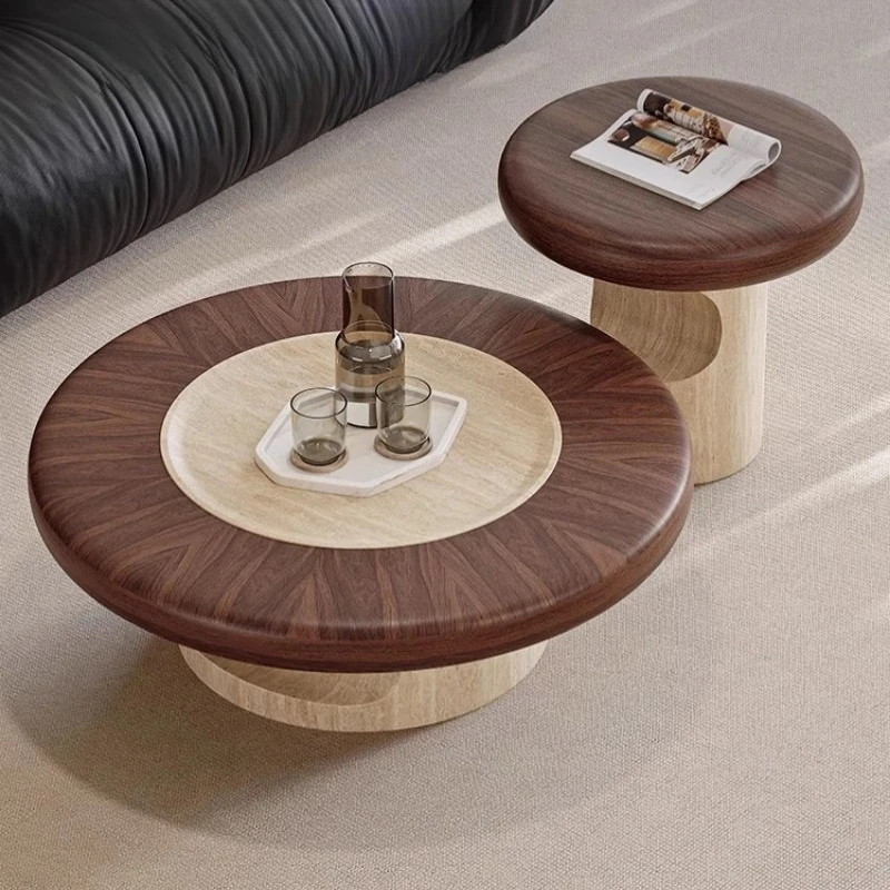 Noguchi Coffee Table Stainless Steel Polar Oak Finish Shelves Coffee Table Fluted Mesa De Jantar White Farmhouse Furniture
