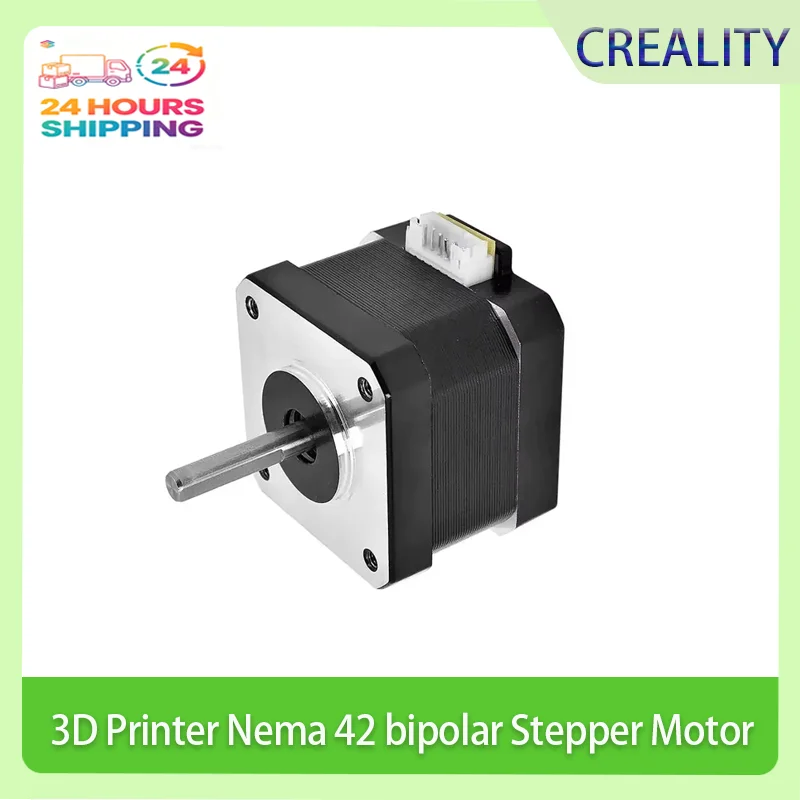 

3D Printer Nema 42 bipolar Stepper Motor For RepRapMotor 0.4A 34mm height 4 leads 42BYGH34H-23D High Quality