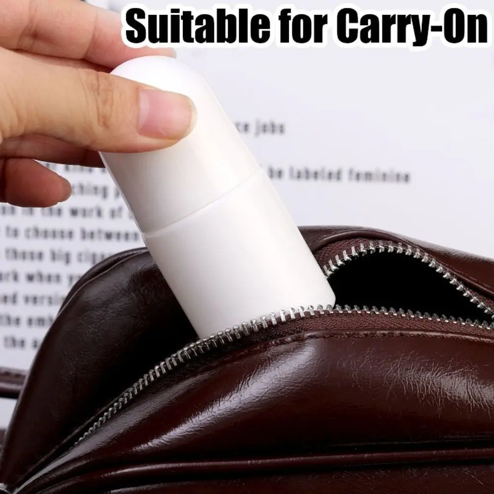 10 garrafas de rolo vazias recarregáveis dos pces recipientes garrafas plásticas reutilizáveis do rolo garrafas de viagem duráveis à prova de vazamento