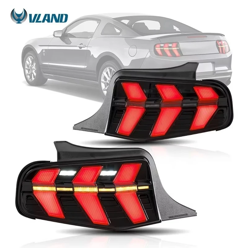 IP67 Waterproof LED Rear Taillamps For Mustang 2010-2012 Boss 302 GT V6 Modification Lamp Accessories