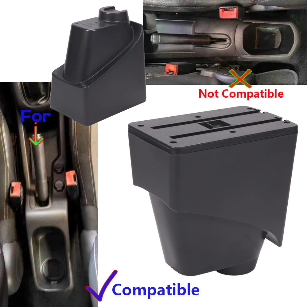 For Citroen C3 Armrest Box For Citroen C3 C4 Car Armrest Box Storage Box Interior Dedicated Retrofit Parts Car Accessories - view 2