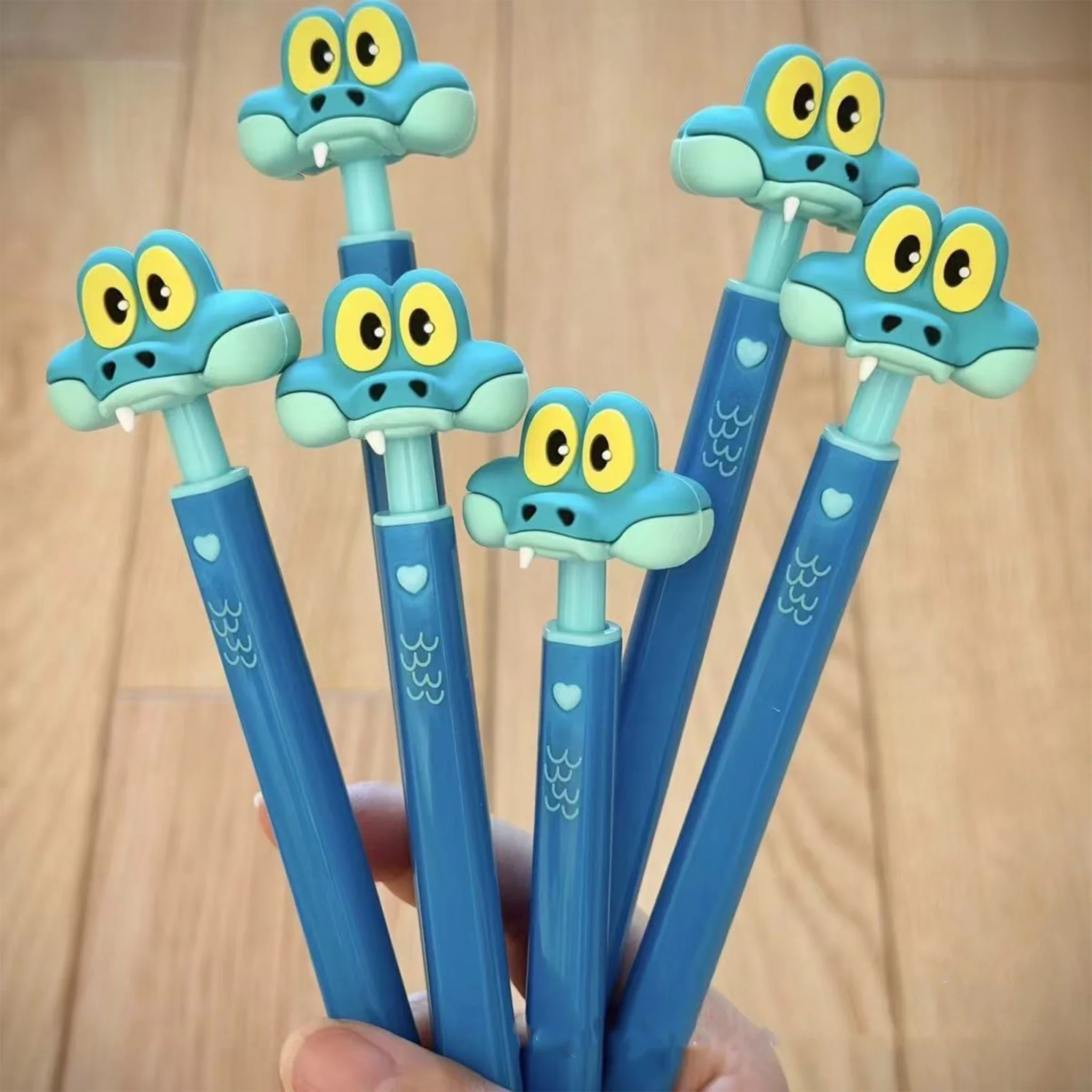 10pcs Disney Zootopia Gary Ballpoint Pen, Push To Press 0.5mm Black Pen, Cartoon Student Stationery Gifts, Office Supplies