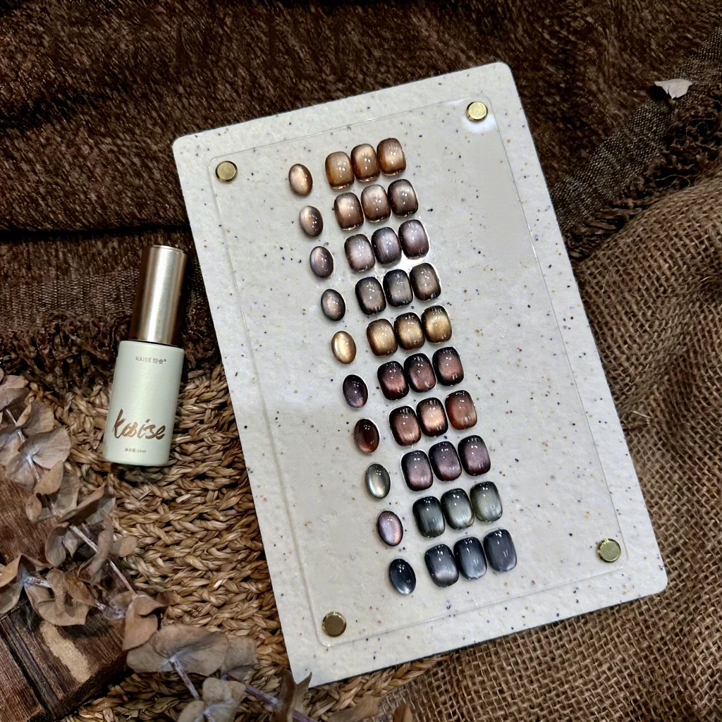 

KAISE Private Label 15ml ODM/OEM High Quality Moonlight Cat Eye Nail Gel Long Lasting HEMA&TPO-Free UV Gel Nail Salon Wholesale