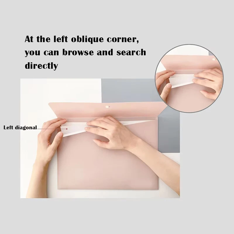 1 قطعة منظم مجلد الملفات مع مشبك أزرق أخضر وردي 32x23 سنتيمتر لمعلم طالب مكتب المدرسة