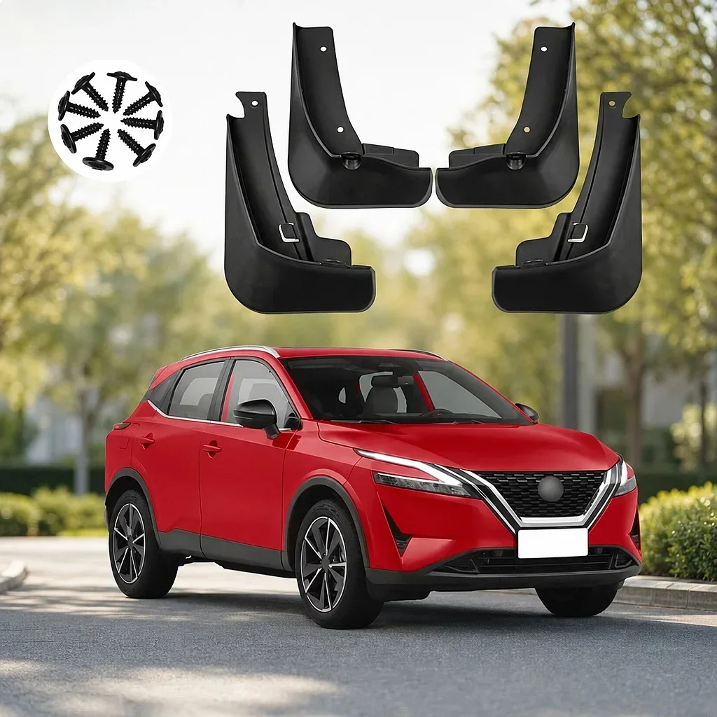 

For Nissan Qashqai 2023 Mud Flaps Splash Guards Front Rear Wheel Fender 4pcs