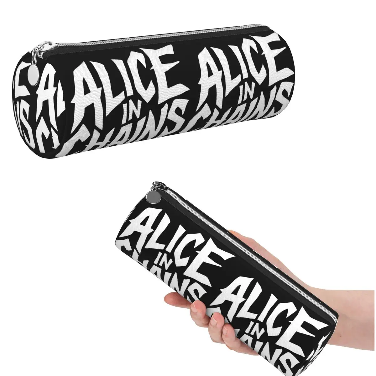 Alice In Chains Rooster Dirt Layne Staley Rock Federmäppchen für Studentengeschenke, zylindrische Stiftbox, Bleistiftbeutel, Stiftetui