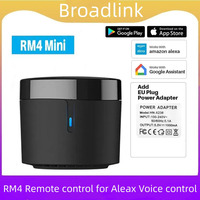 Broadlink RM4 Mini IR Smart Remote Control Infrared Home Aleax Voice Control IR Universal Remote Controls for Alexa Google Home