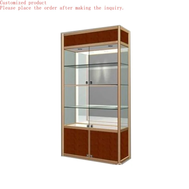 

Custom.Factory Sale Glass Display Cabinet with Led Lights/showroom Display Cabinet/cabinet Led showcase