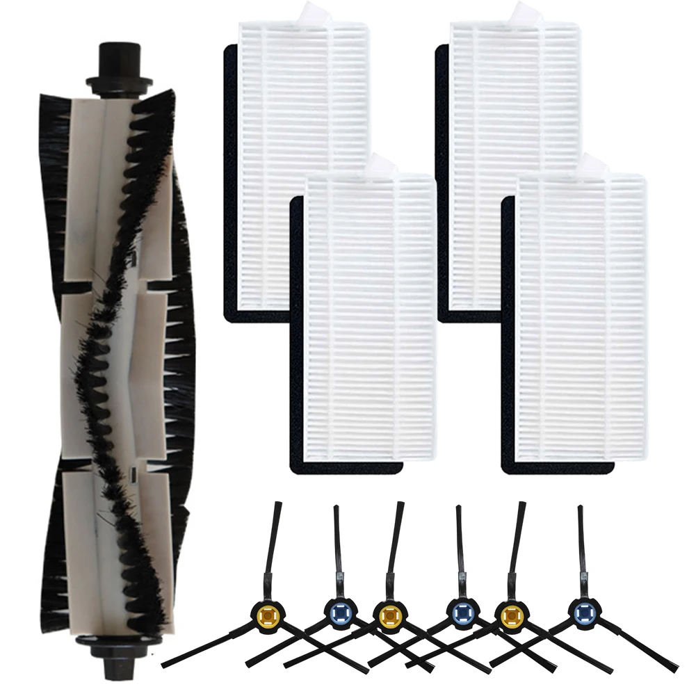 Main Side Brush Filter Kit For ILIFE A20 T20S V3x PVCR 3600 G2 Robot Vacuum Cleaner Parts Accessories Replacement Set