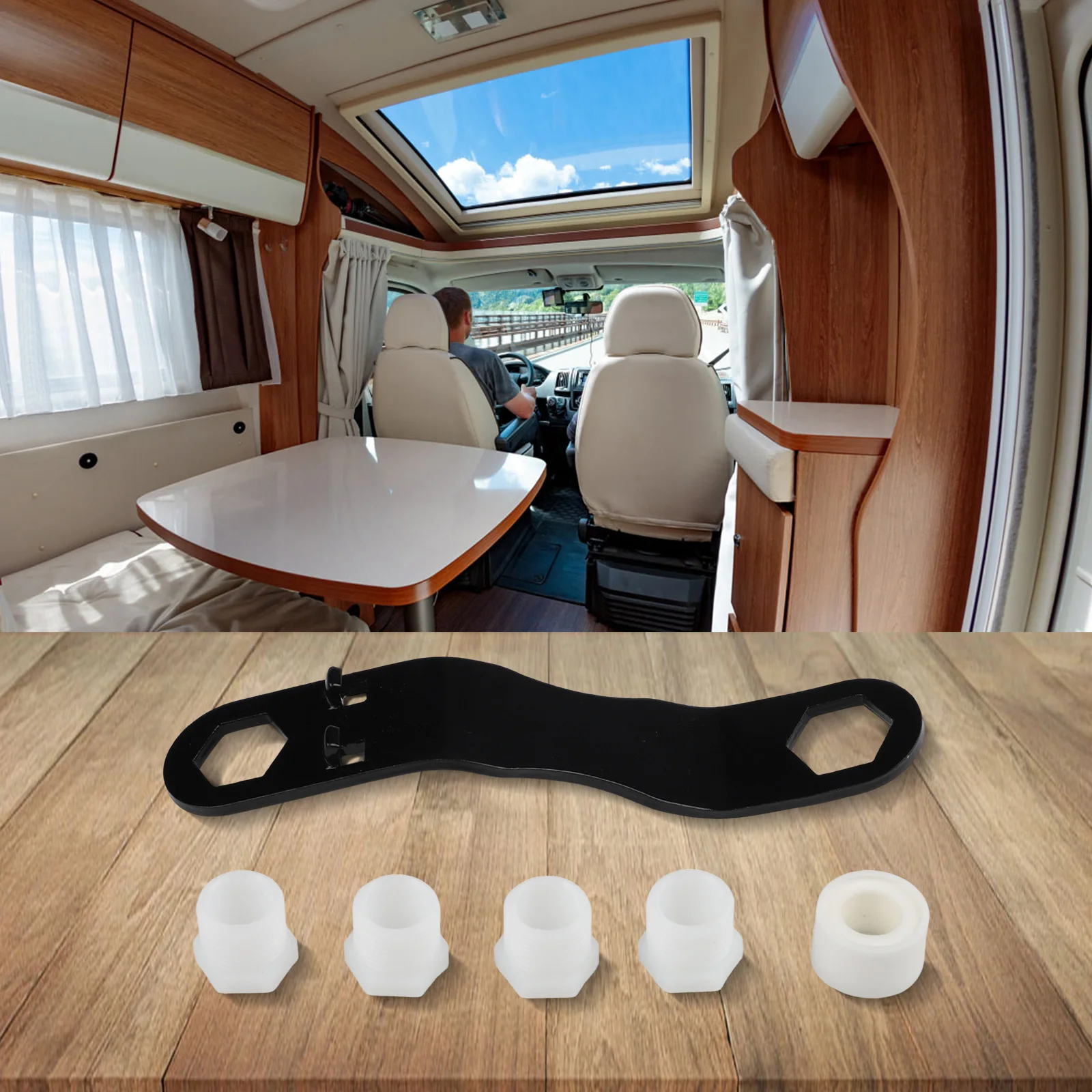 طقم صيانة بتصميم بزاوية ومفتاح ربط ومجموعة صمامات استنزاف 12 صمامات بديلة NPT حزمة صيانة شاملة #2