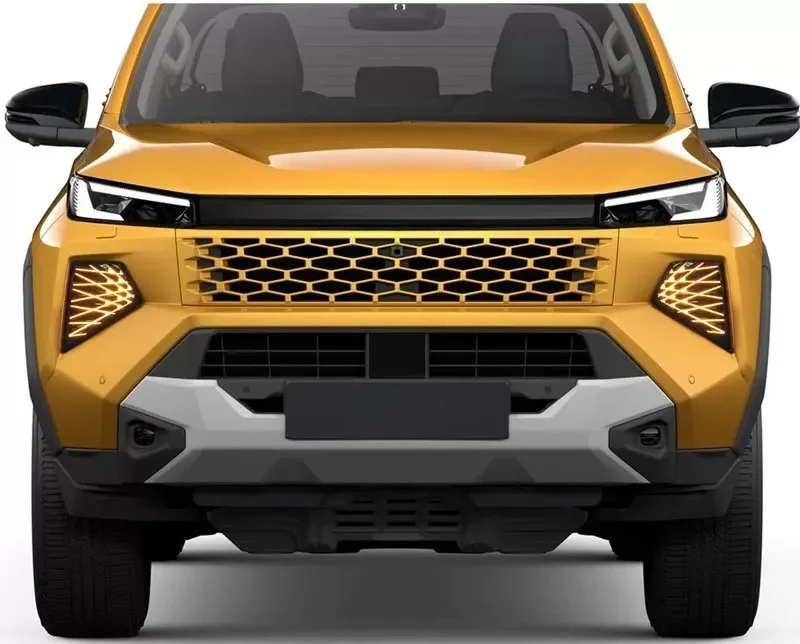 For Toyota Hilux 2026 Car Led Daytime Running Light DRL Dynamic Turn Signal Front Fog Lamp Modification 12V Daylight Accessories detail image 13