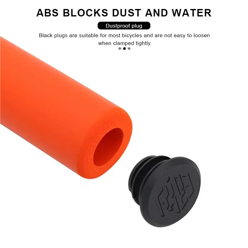 Fahrrad Griffe Für MTB Mountainbike Lenker Abdeckung Anti-skid Schock-absorbieren Roller Rennrad Grip Silikon Schwamm Weichen – Detail 5