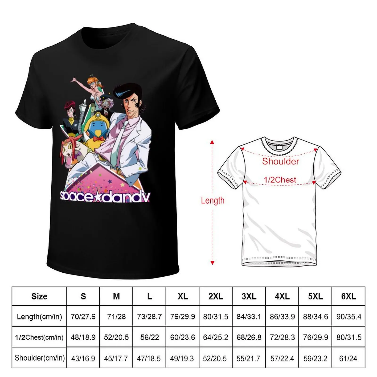 Space Dandy - The Transfer Student is Dandy, Baby T-Shirt man t shirt cotton T-Shirt