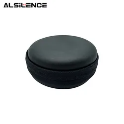 EVA Hearing Aid Earphone Storage Case Holder Carrying Bag Box Invisible Zipper