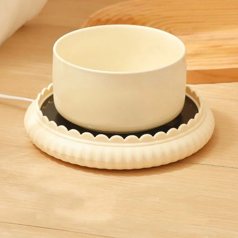 

Cartoon Heated Pet Water Dispenser Constant Temperatur Ceramics Heated Dog Water Bowl Quiet Intelligent Cat Heating Bowl Outdoor