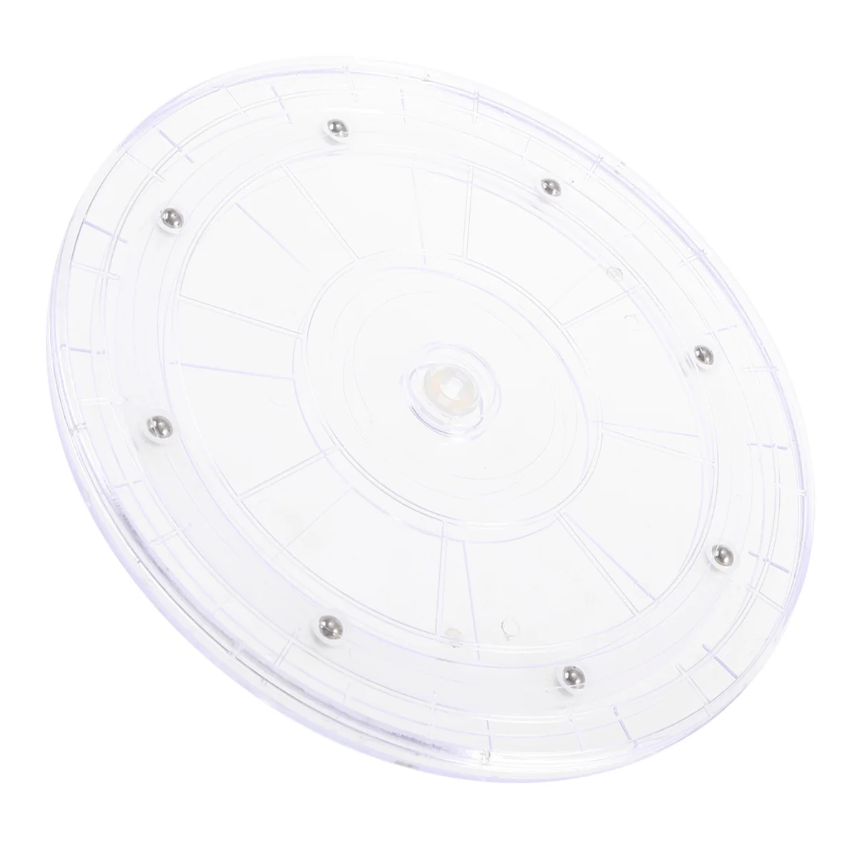 

9 Inches Plastic Cabinet Turntable Organizer Tray for Kitchen Pantry or Countertops Plastic Plate plastic turntable plate