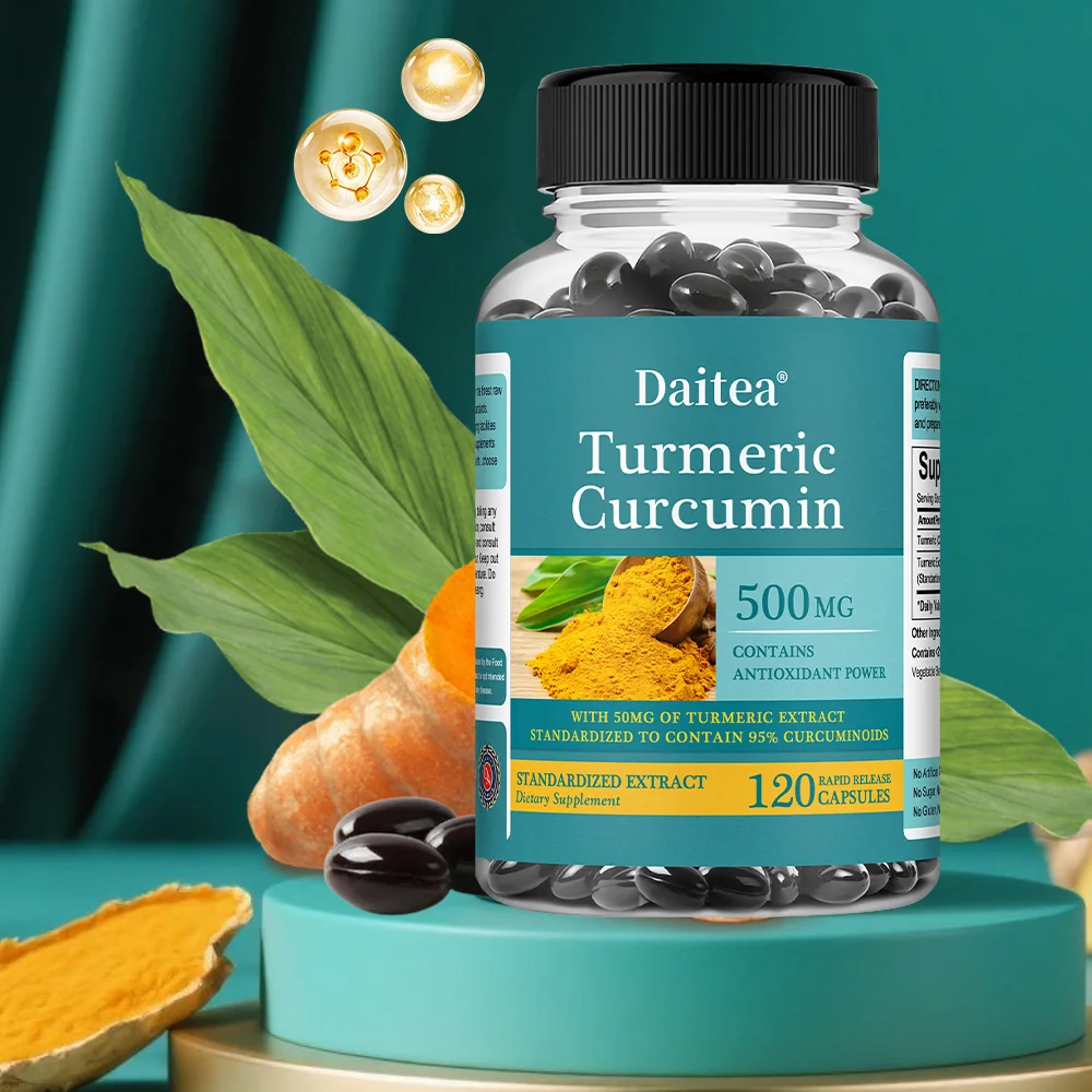 

Curcumin Capsules - 95% Curcumin - Joint Health, Antioxidant, Cognitive and Digestive Health Support, and Immune Support