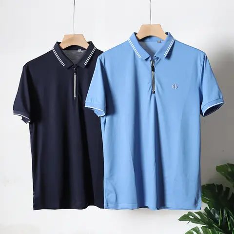 여름용 남성용 POLO 셔츠 스프링클리어 스타일 편안한 피부 친화적인 통기성이 좋은 간단하고 패션에 어울리는 단팔 POLO 셔츠
