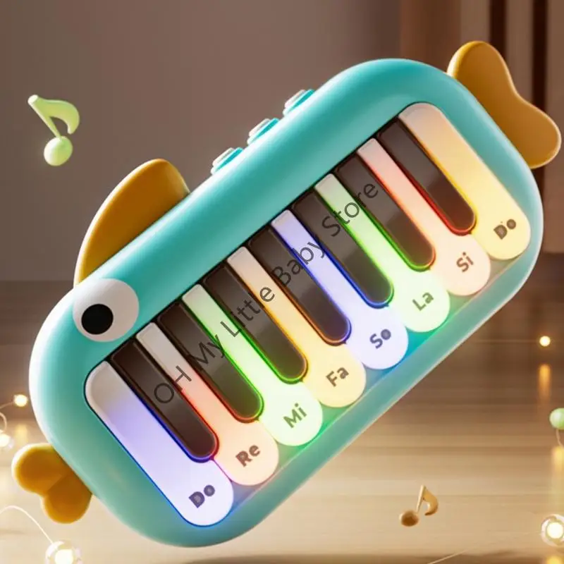

M76C Kids Musical Learning Piano Toy With Multiple Sound Mode Safe Plastic Music Instrument For Early Childhood Development