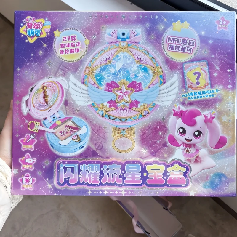 

Hot Catch Teenieping Anime Figure Shining Meteor Season 6 Chinese Version 7 Toy Set Girl Sweetheart Doll Figurine Collection Toy