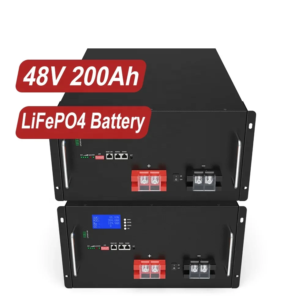 YABO Lithium Iron Phosphate Battery Solar Systems Power Supply 51.2V 100Ah 150Ah 280Ah BMS LiFePO4 Lithium Battery 48V 200Ah