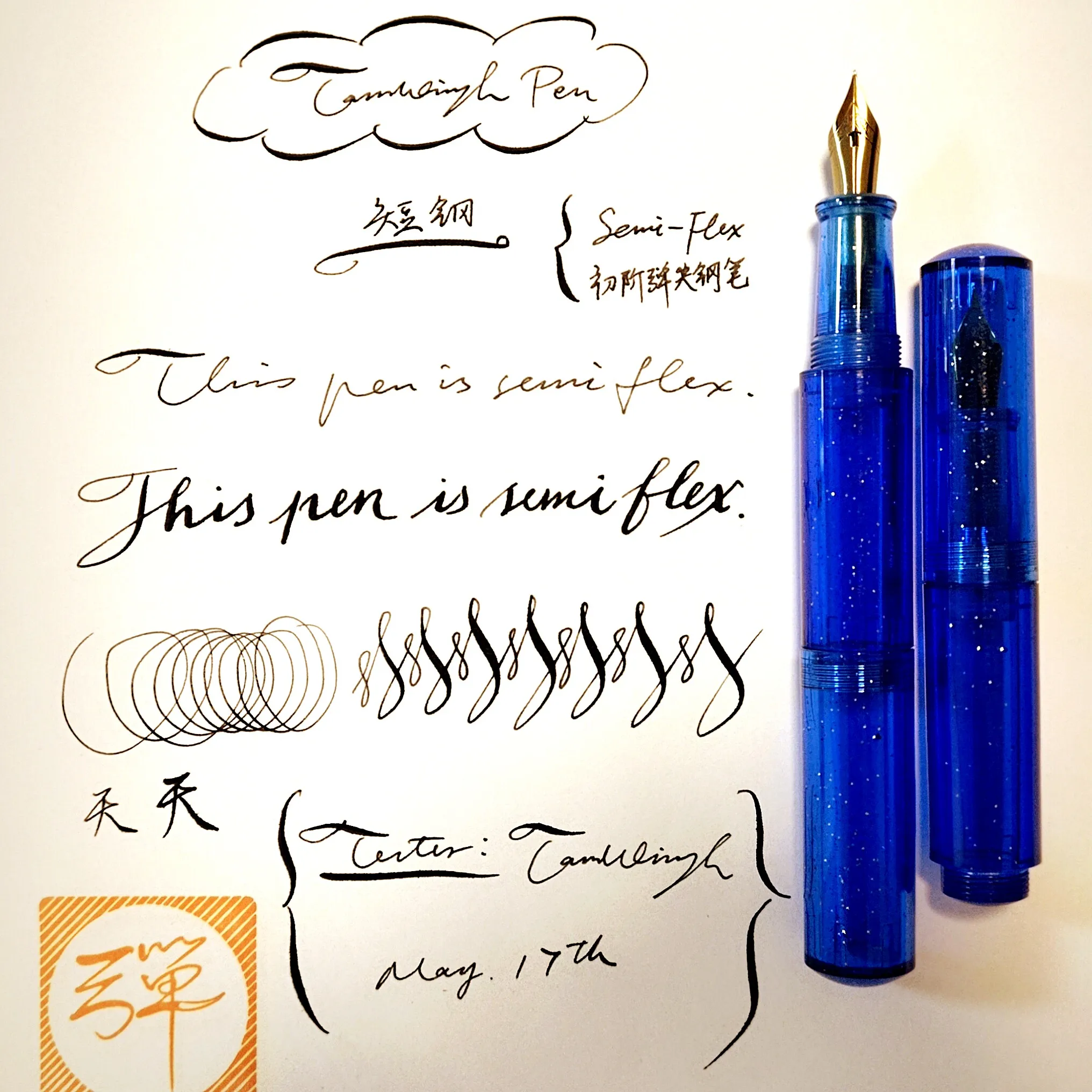 penna-stilografica-hongdian-super-elastica-con-pennino-semi-flessibile-per-arte-elementare-punta-elastica-per-schizzi-quotidiani-penna-per-scrittura-con-corpo-rotondo