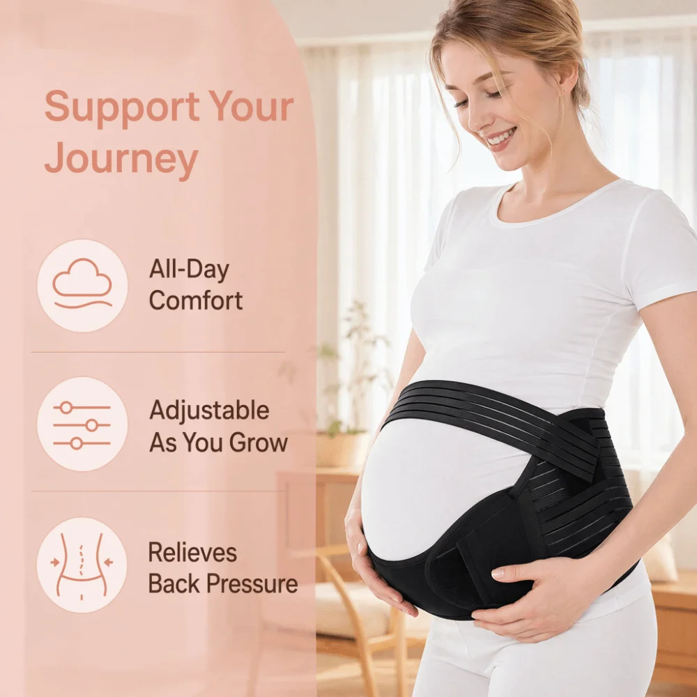 cinto-de-suporte-abdominal-para-gestantes-protector-care-faixa-elastica-respiravel-e-ajustavel-para-apoio-na-cintura-pre-natal