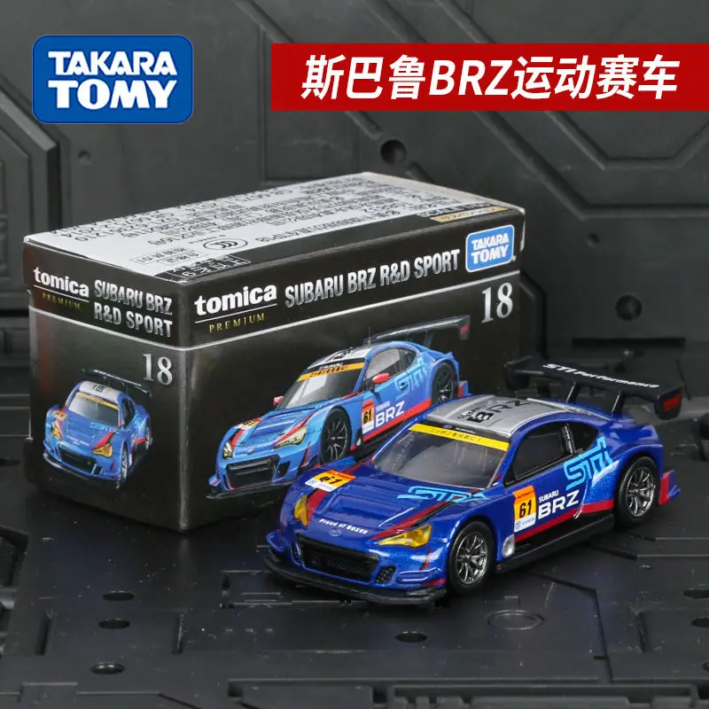 

TAKARA TOMY Black Box Limited Edition Alloy Car Model TP18 Subaru BRZ Sports Racing Car 108832