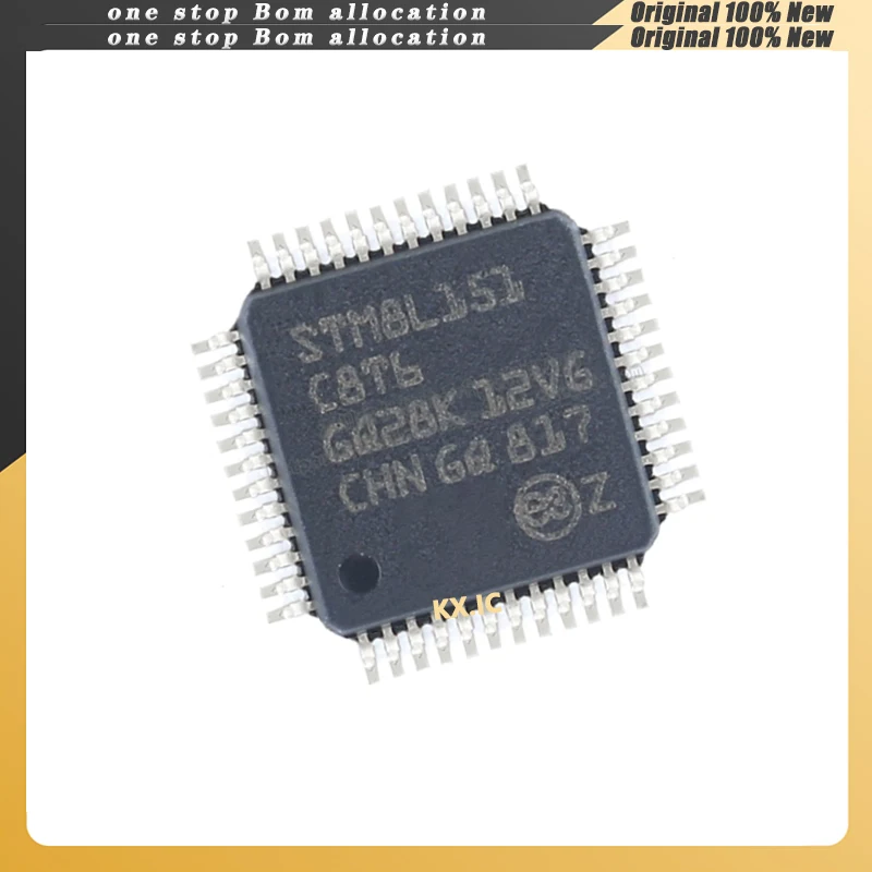 

10 шт./лот оригинальный STM8L151C8T6 STM8L15 M8L151C8T6 LQFP-48 100% новый