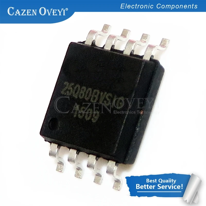 10pcs/lot W25Q80BVSIG 25Q80BVSIG W25Q80DVSSIG 25Q80BVSSIG W25Q80 BVSIG 25Q80 SOP8 Chip is 100% work of good quality IC In Stock