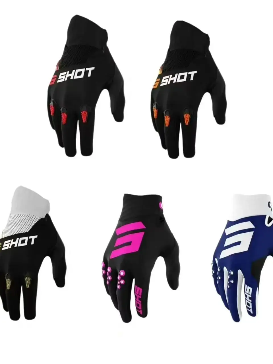AliExpress NONE shot new for Husqvarna mx racing gloves with wear-resistant features for off-road motorcycle riding