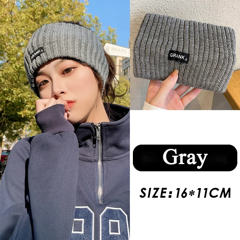 Winter Gestrickte Stirnbänder Frauen Verdickt Warme Anti-Kälte Elastische Haar Wrap Weiche Ohr Wärmer Komfortable Yoga Breitseite Headwrap – Detail 8