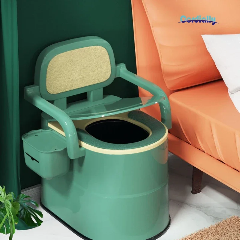 Portable Removable Toilet Chair Elderly Pregnant Women Adult Potty Stool Odor-proof Household Bathroom Furniture
