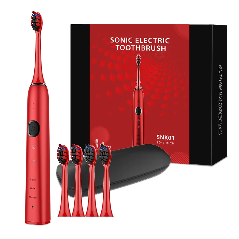 Private Label op maat gevormde Type C zelfreinigende Sonic extra zachte slimme elektrische tandenborstel tandenborstel