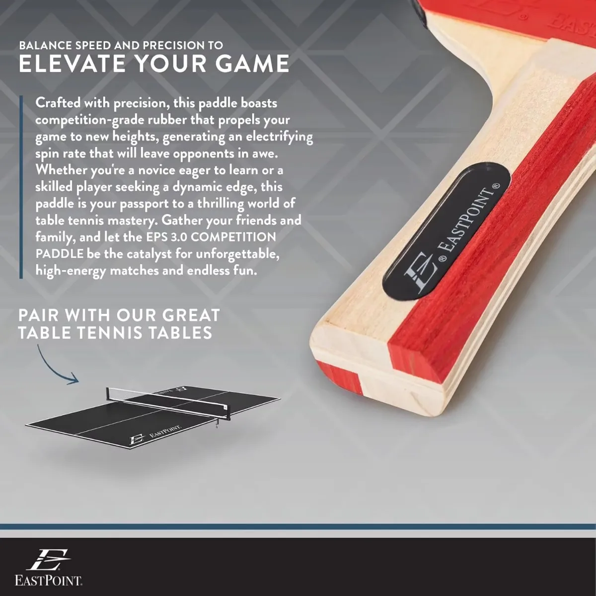 Ensemble de pagaies de ping-pong haut de gamme – Kit de 2 ou 4 joueurs avec balles et étui