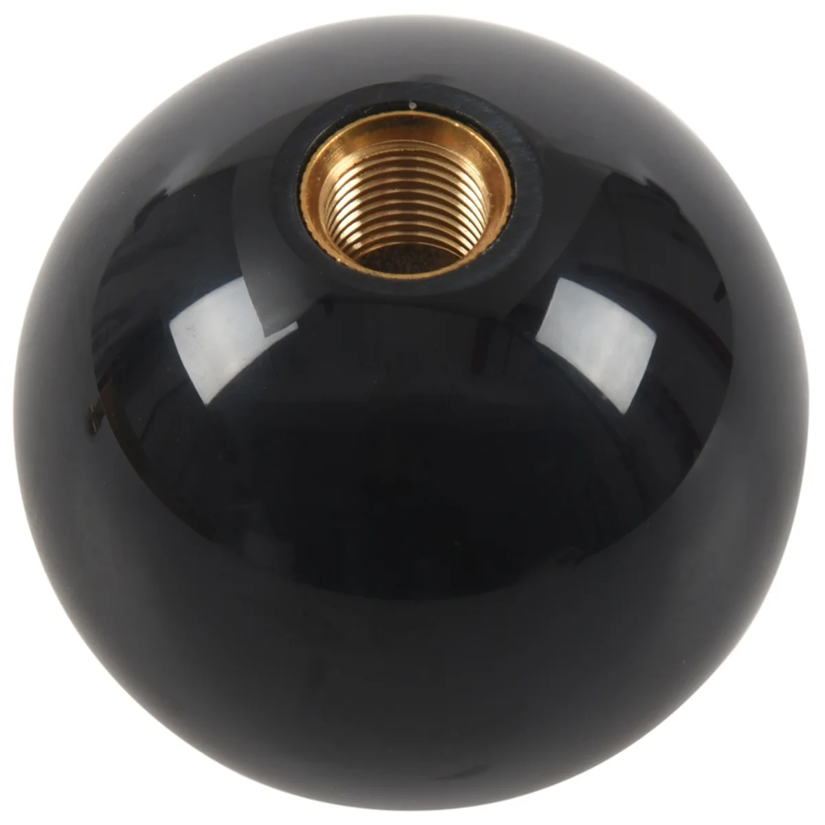 Universal Car Auto Black 8 Ball Gear Shift Shifter Knob W 8mm 10mm 12mm Adapter