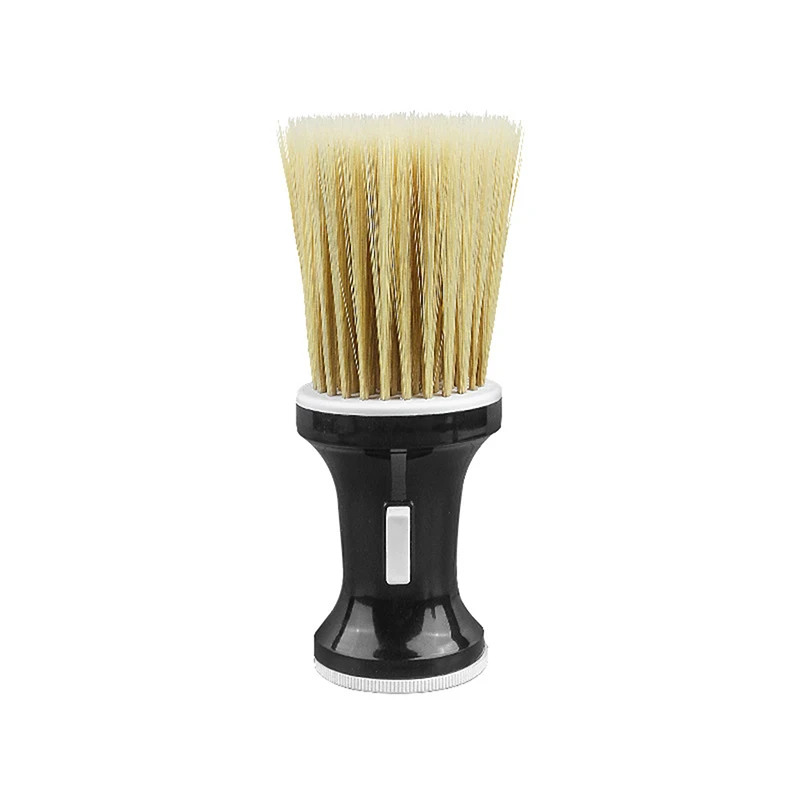 Brosse de balayage de maquillage en poudre pour salon de coiffure, plumeau doux pour le cou et le visage, outils et accessoires pour livres de coiffeur