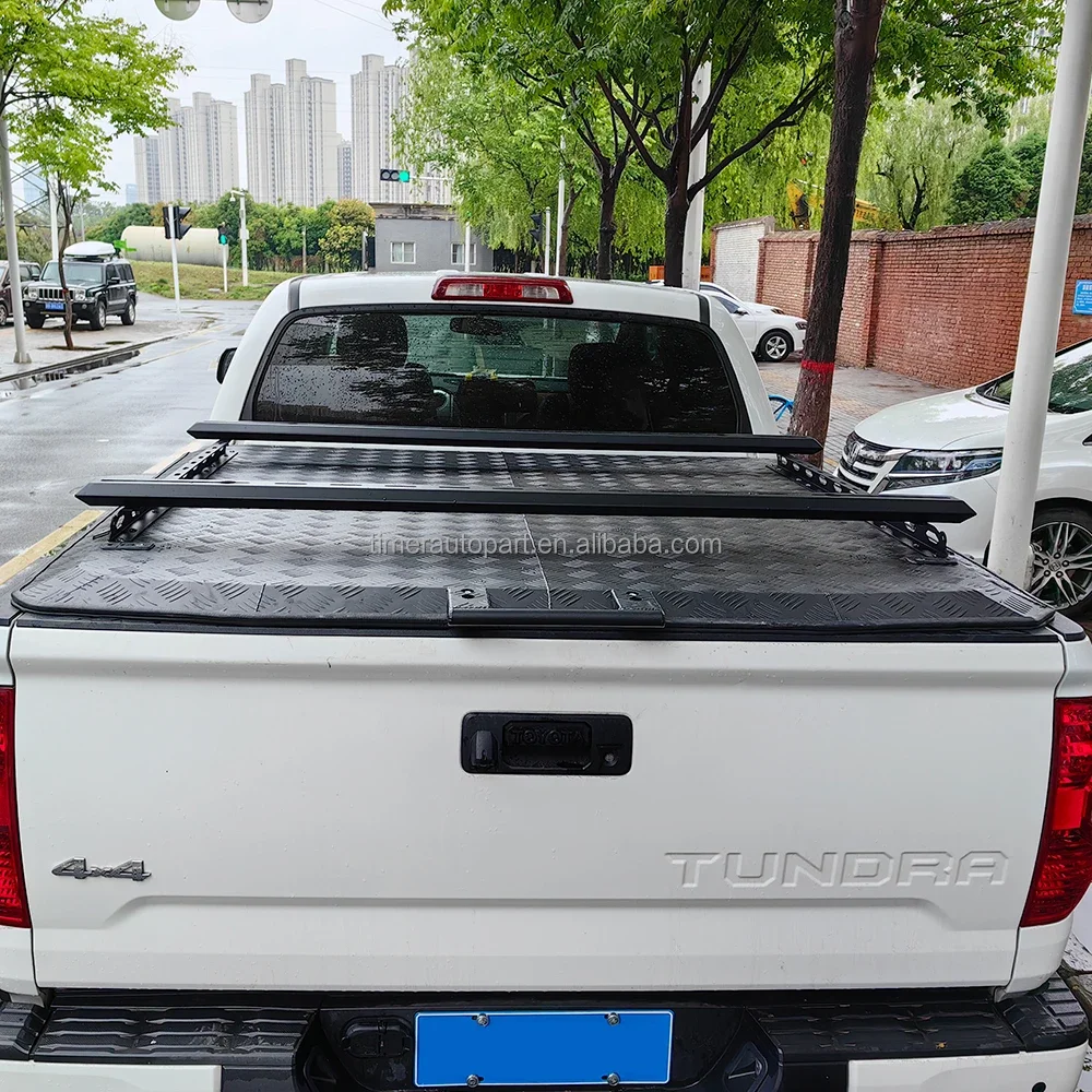 Oem Custom Overland 4Wd Waterproof Aluminum Anti Snow Lockable Pickup Tonneau Bed Back Cover For L200