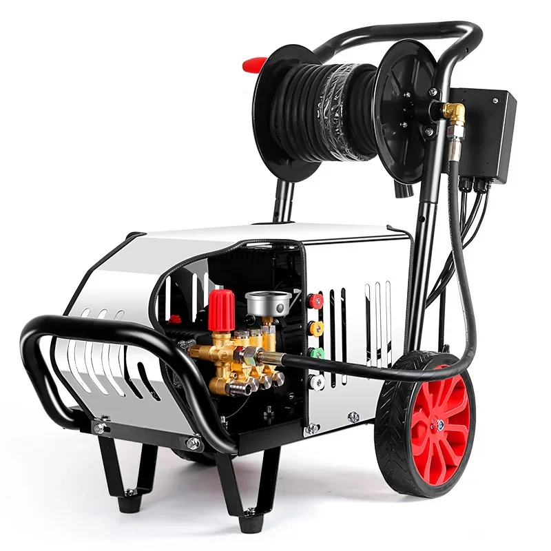 

All copper commercial pressure cleaning machine automatic household car washing machine farm high power car wash shop water pump