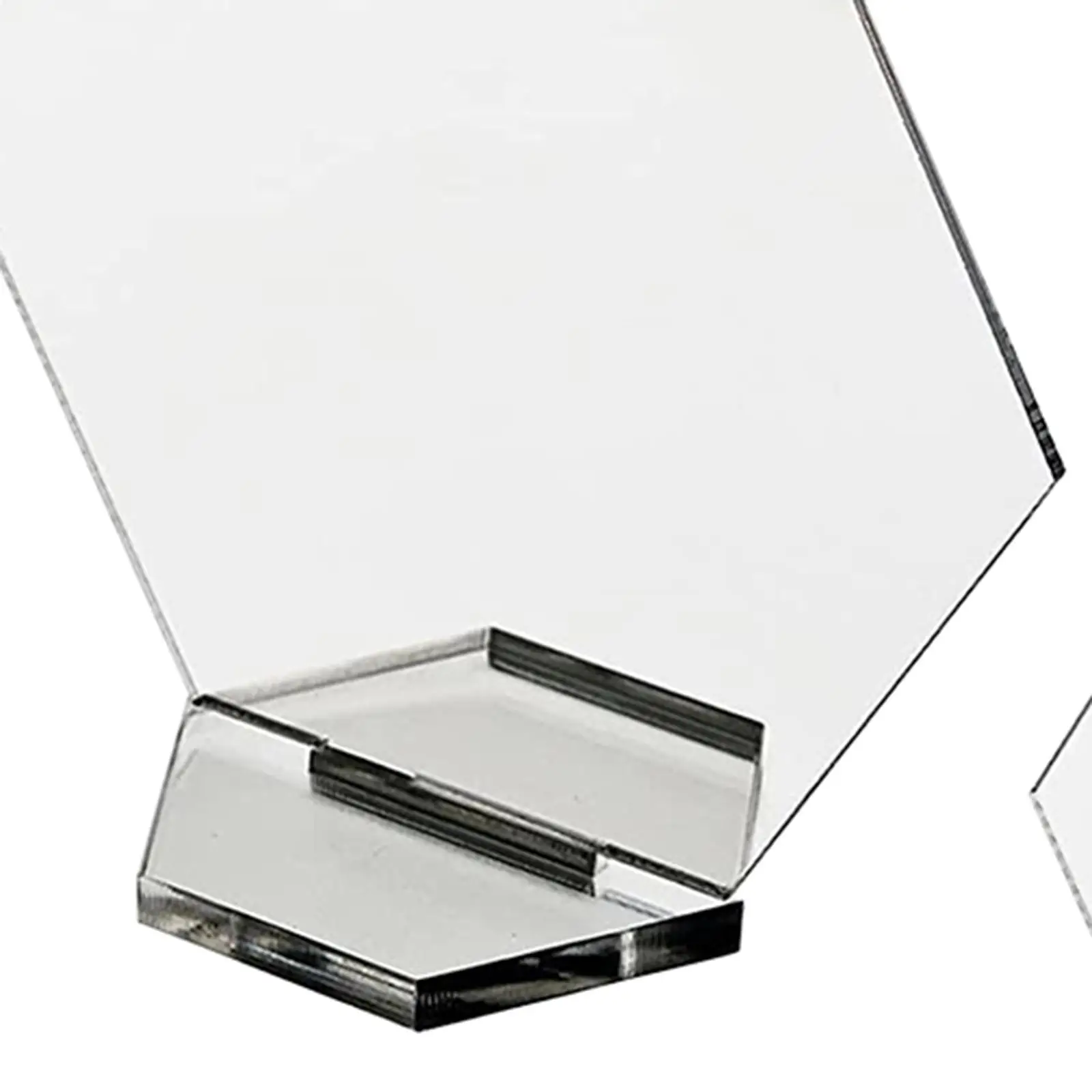 Clear Hexagon Acrylic Name Card for Wedding Seating Chart Reception Party Table Decor - view 6