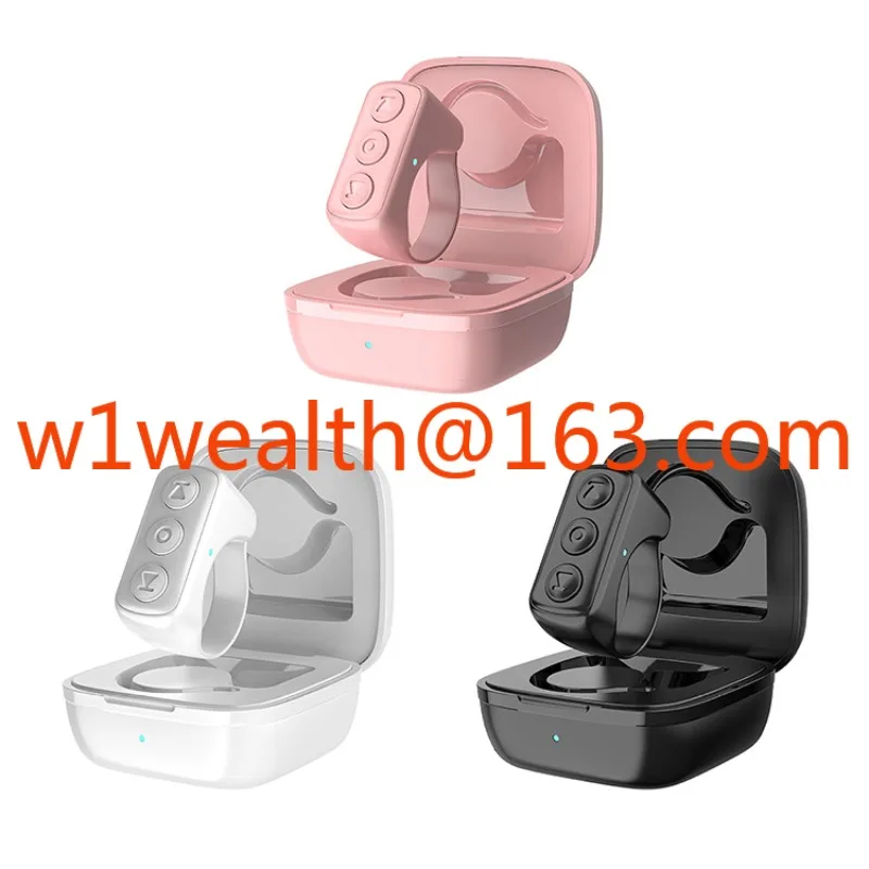

2025 New BT Wireless Scrolling Ring Photograph Video Music Pag Turner Remote Control Ring Video Scrolling Mini Finger Smart Ring